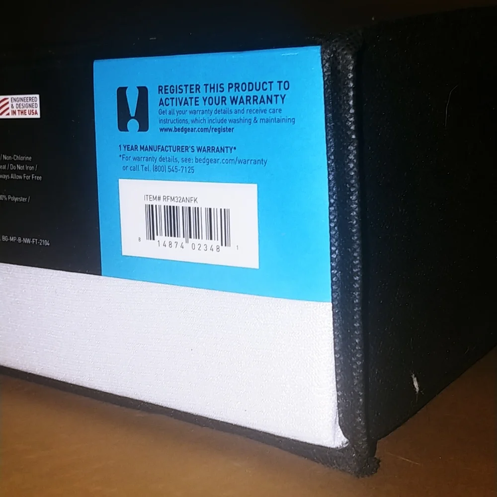 Mattress protector bedgear basic king size